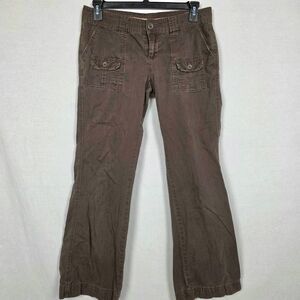 Maurices Vintage Cargo Pants Brown Size 9/10 Cotton